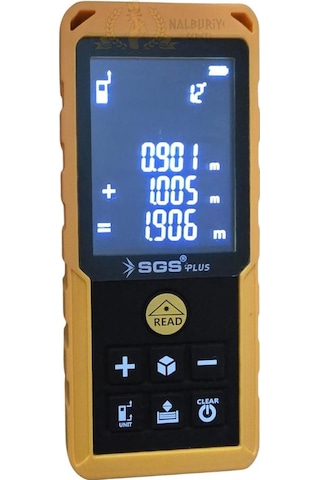 Sgs Lazer Metre 100 Mt.- Uzunluk Alan Hacim Açı Ölçme