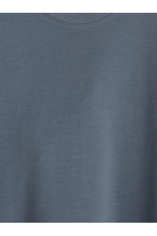 Lc Waikiki İndigo Loose Fit Basic Dry Touch Tişört Indigo