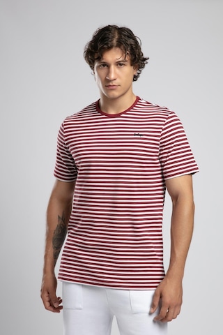 Lee Cooper Skyler Erkek %100 Pamuk O Yaka T-shirt-21634 Beyaz