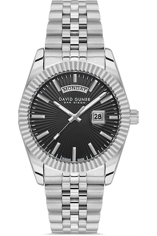 Davıd Guner Dg-9019ga-a2 Erkek Kol Saati. Gümüş