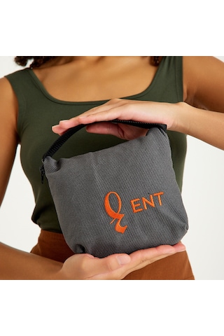 Ent Canta Luna Model Unisex Kadın ve Bay Gezi Laptop Spor Günlük Su Geçirmez Sırt El Çantası-Gri