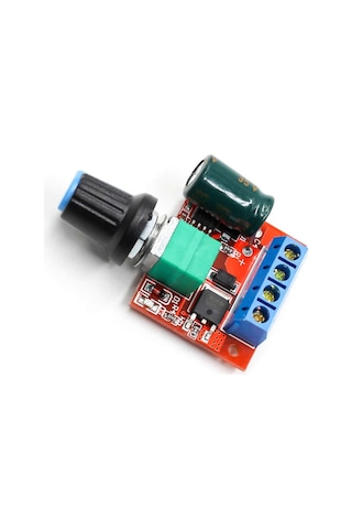 5A 35V Mini Dc Motor Pwm Potlu Hız Kontrol Devresi 90 Watt