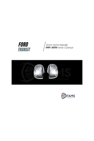 Ford Transit Krom Ayna Kapağı 2 Prç. 1991-2000 P. Çelik