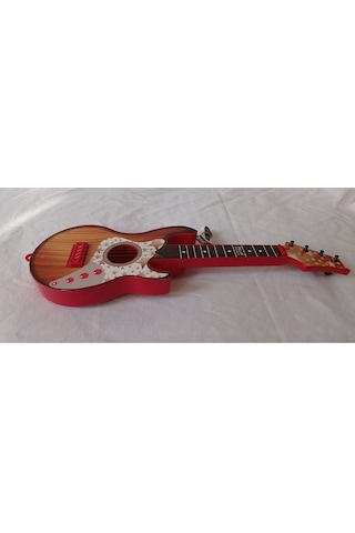 Oyuncak Elektro Gitar Okul Gösteri Için Oyuncak Gitar