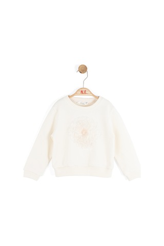 Xo Kids Kız Çocuk Sweatşirt 1-4 Yaş 39605 Krem