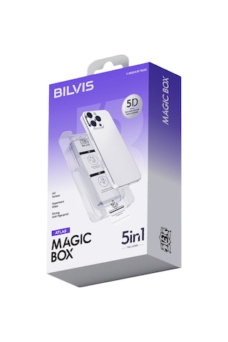 Newface Apple Uyumlu iPhone 13 Pro Max Bilvis 5in1 3d Magic Cam Ekran Ko