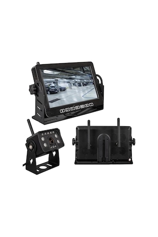 Ayt Powermaster Dvr T70-f19 Kablosuz Araç Oto Kamera Ve Monitör Seti Geri Arka Görüş Kamerası