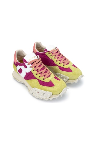 Barracuda Kadın Tekstil Deri Fıstık Yeşili/fujya Sneakers & Spor Ayakkabı 511 Bd1408c Bn Ayk Y24 Ortıs/fuxıa/fresıa Fuşya - Yeşil