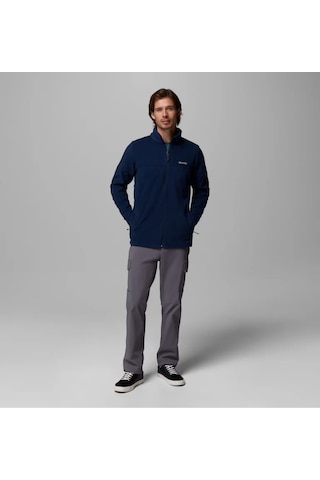 Columbia Ao0560 Basin Trail Tam Fermuarlı Erkek Polar Ceket 1907753464 Lacivert