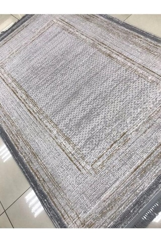 Padişah Halı Santo 66571 075 Serisi Akrilik Salon Oturma Yatak Odası Halısı Kahve