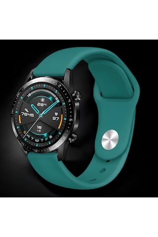 Mi Watch Color İçin Uyumlu 22mm Silikon Kordon