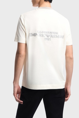 Emporio Armani Erkek T Shirt Em005257 Af13715 U1055 Beyaz Beyaz