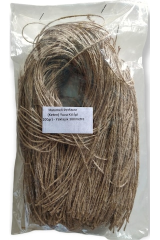 Hanımelipetstore Keten Yuva Kılı İpi (100gr -180metre)