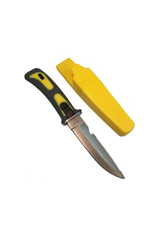 Dalış Bıçağı "Securıty". B.: 11.5CM. (4.5") Mavi