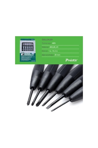 Proskit 8Pk2061 Saatçi Tornavida Seti