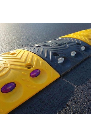 3 Metre Oval Hız Kesici Set Modüler Yol Kasisi-876