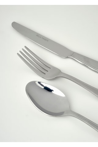 Bella Maison Torino 36 Parça Çatal Kaşık Bıçak Seti Silver Silver