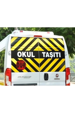 Okul Taşıtı Folyo Baskı 170x100 Cm