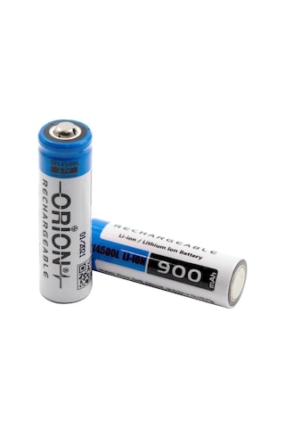 Orion 14500 3.7v 900 Mah Şarjlı Li-ıon Pil Başlı