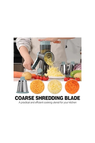 3'ü 1 Arada Döner Peynir Rendesi Çok İşlevli Manuel Sebze