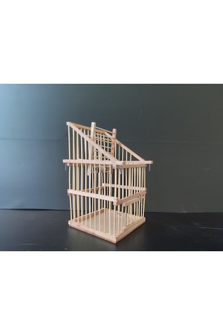 Çotanaklar Kafes Otomatik Kapanca Tekli Ahşap