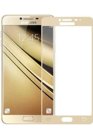 Galaxy A7 2016 Ekranı Tam Kaplayan Cam Koruyucu