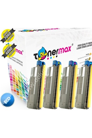 Tonermax Oki 46490632 C532 Uyumlu Toner Set / C542 / Mc563 / Mc573