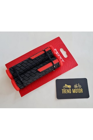 ELCİK TAKIM (SİYAH-KIRMIZI) EPİC IMPACT - BİSİKLET