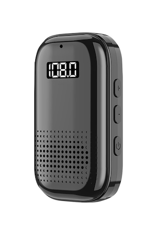 Fosenze Bluetooth 5.4 Alıcı - Tf Kart & Fm Radyo - 30 Saat Çalma - Taşınabilir Klips Tasarım