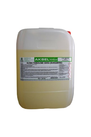 Akbel Klima Temizleme Sıvısı Konsantre 20 KG + Klima Temizleme Poşeti 10 Adet