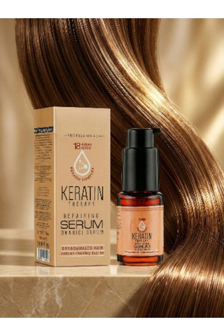 Farmasi Keratin Therapy Keratin Kompleks İçeren Yoğun Onarıcı Saç Serumu 30 ML