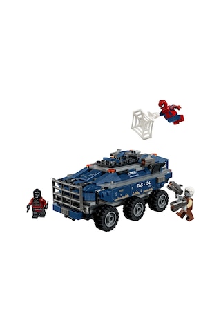 LEGO® ǀ Marvel Örümcek Adam Hapishane Nakliye Aracı Takibi 76349 - 8+ Yaş için 4 Minifigür İçeren Oyuncak Yapım Seti (367 Parça)