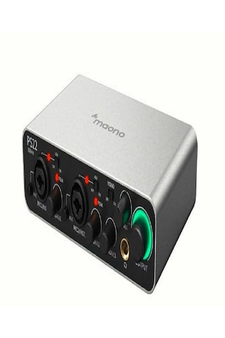 Maono Ps22 Prostudio 2x2 Usb Ses Kartı Gri