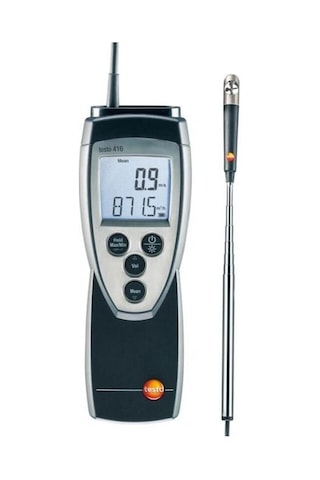 Testo 416 Kanal İçi Ölçümler İçin Anemometre