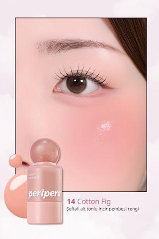 Perıpera Syrupy Tok Cheek 14 Cotton Fig