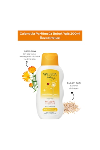 Weleda Baby Calendula Bebek Yağı 200 ML