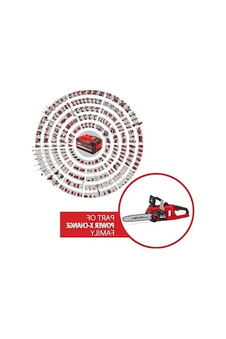 Akülü Zincirli Testere, 18 V, 30 Cm Kesim Uzunluğu