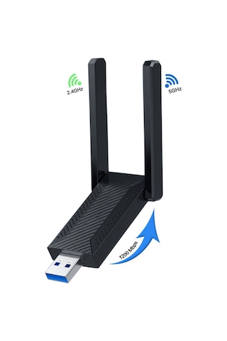 5ghz Destekli Wifi Adaptör Usb Girişli Wifi Sinyal Güçlendirici Cihaz Mini Sinyal Güçlendirici