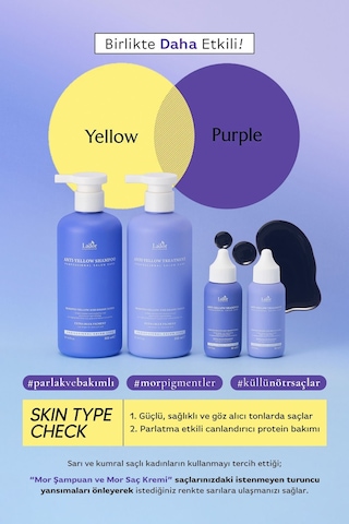 Lador Renk Eşitleyici ve Koruyucu Turunculaşma Karşıtı Mor Şampuan LADOR Yellow Shampoo 300 ML