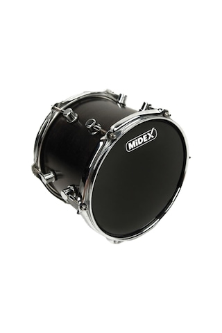 Midex Dr-20bk Siyah Renk 20 İnç Kick Bateri Davul Derisi Drumhead 20'' İnch 50.80 Cm