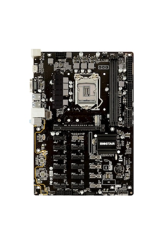 Biostar TB360-BTC PRO Ver.6x 8.9.Nesil LGA 1151 DDR4 2666 M.2 12'li Ekran Girişi HDMI Mining Anakart