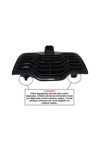 Arzum Ar4088 - Ar4092 Olimpia Süpürge Hava Çıkış Filtre Kapağı