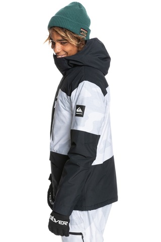 Quiksilver - Mıssıon Prınted Block Jk Renkli Beyaz