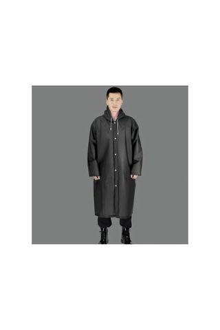 Bosile Unisex Yağmurluk, Şeffaf Su Geçirmez Pvc Şık Kıyafetüstü Eva Yağmurluk Çok Renkli