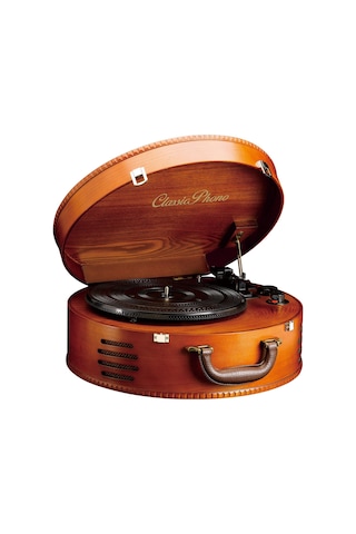 Lenco TT34 Dahili Hoparlörü Ahşap Pikap