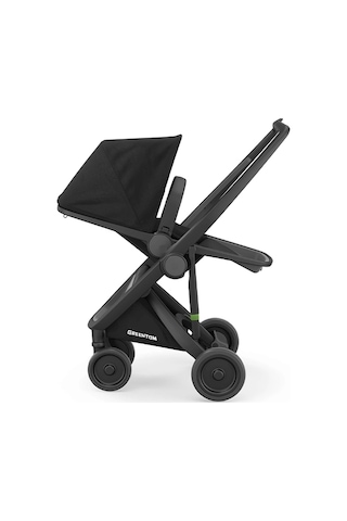 Greentom Reversible Çift Yönlü Bebek Arabası Siyah Şasi