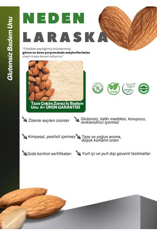 Glutensiz Badem Unu 10kg Almond Flour Avantajlı