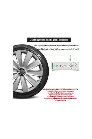 Ford Fiesta 16'' Inc Uyumlu Takım Jant Kapağı Tnc025