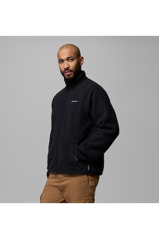 Columbia Am8888 Timber Crest Mtr Fleece Full Zip Erkek Polar-33945 Siyah
