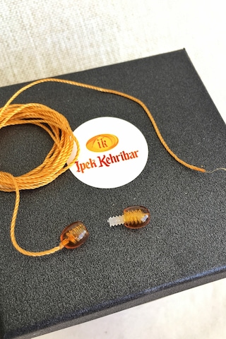 İpek Kehribar Kolye Klips Tamir Kiti Klipsli Vidalı Klips Kilit Altın